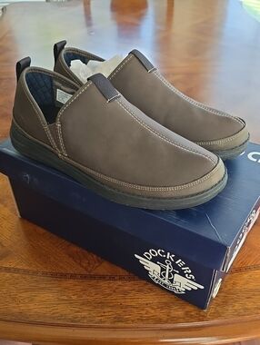 Dockers Dillon Supreme Flex Slip-On Shoes Dark Brown Men's Size 11 M - NEW